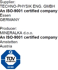 Supplier Techno-Physik & producer Mineralka