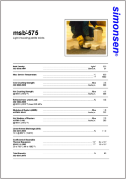 Datasheet msb 575