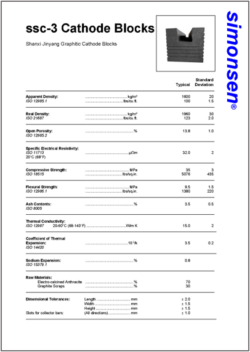 Datasheet ssc 3 Cathode Blocks